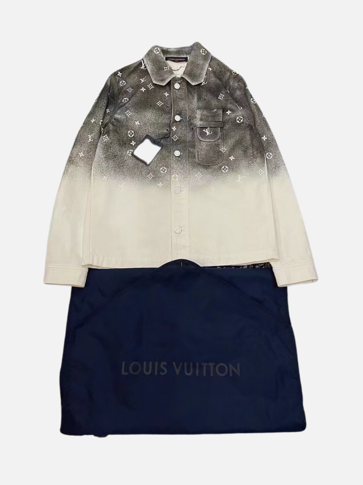 Louis Vuitton Gradient Monogram Denim Shirt - AW.