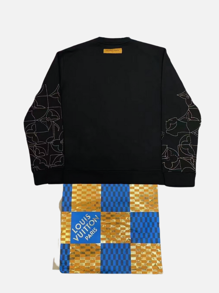 Louis Vuitton, Sweaters, Louis Vuitton Music Line Embroidered Crewneck