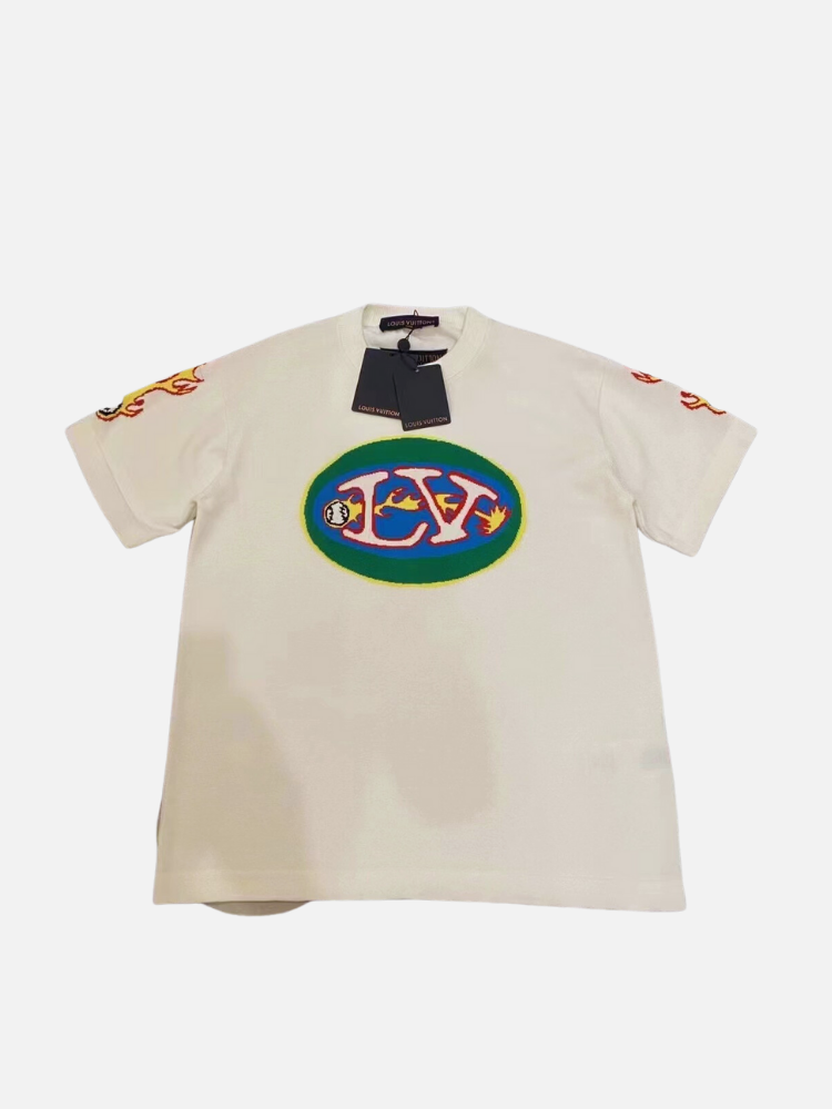 vuitton graphic short sleeved